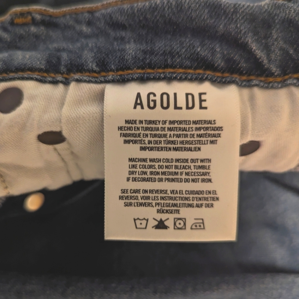 Agolde Riley Crop Jeans - Picture 7 of 12